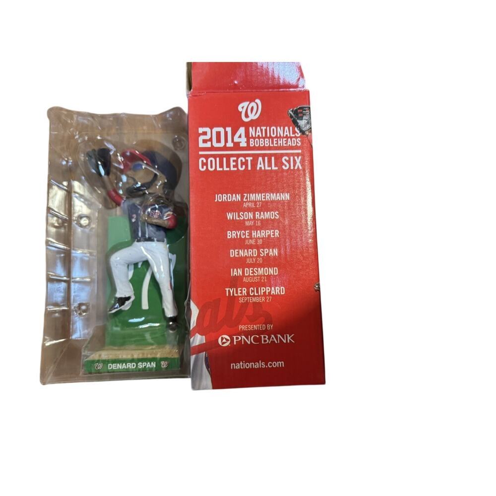 Washington Nationals MLB Baseball Denard Span Bobblehead 2014